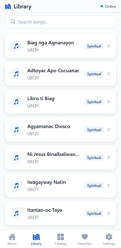 UECFI Hymnal preview 3